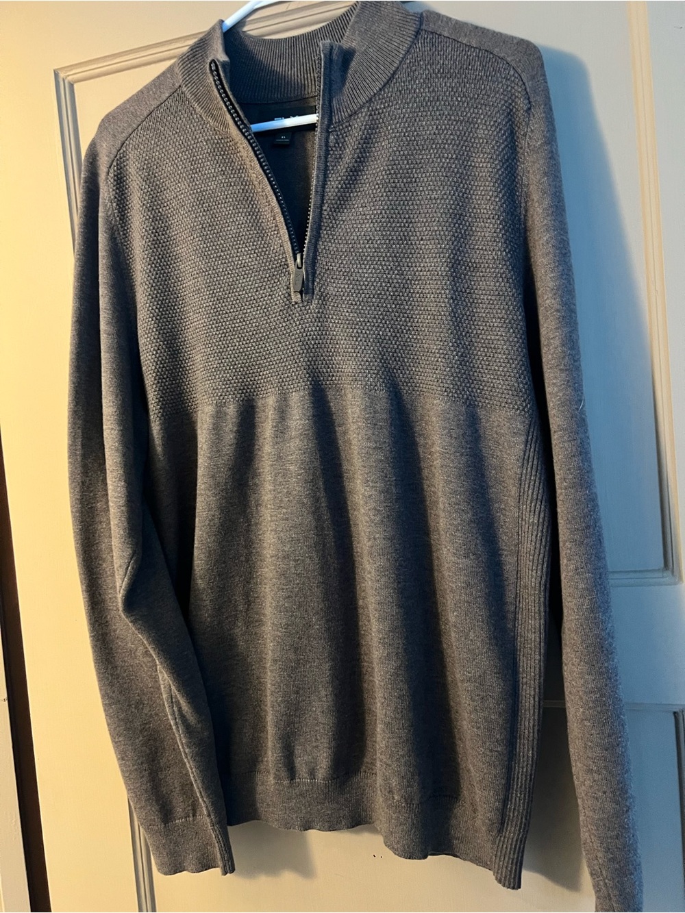 Men's FLX by Kohl’s Gray Quarter-Zip Sweater